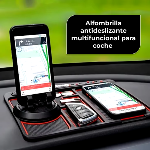 Soporte multifuncional antideslizante para auto